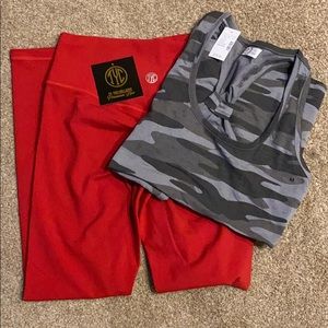 TYC Effortless Scrunch Legging & Camo Tank